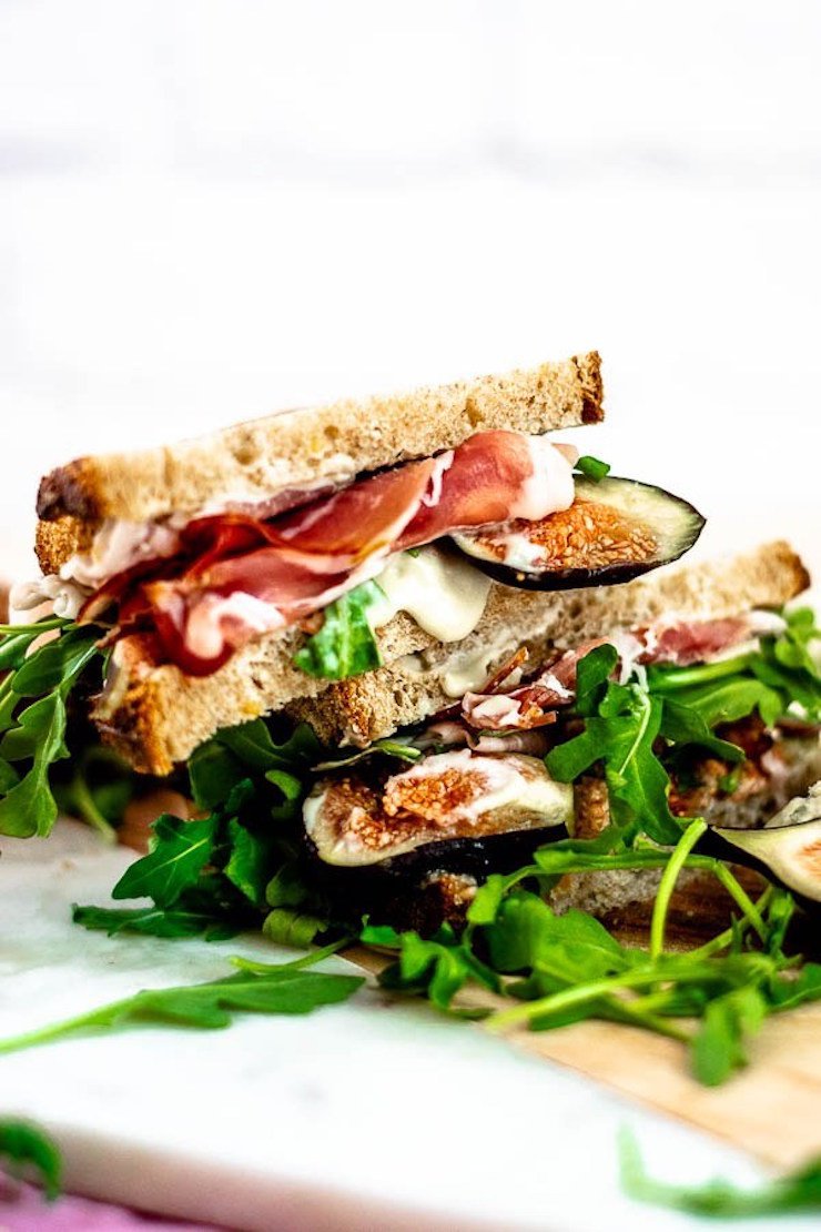Fig and Prosciutto Sandwiches
