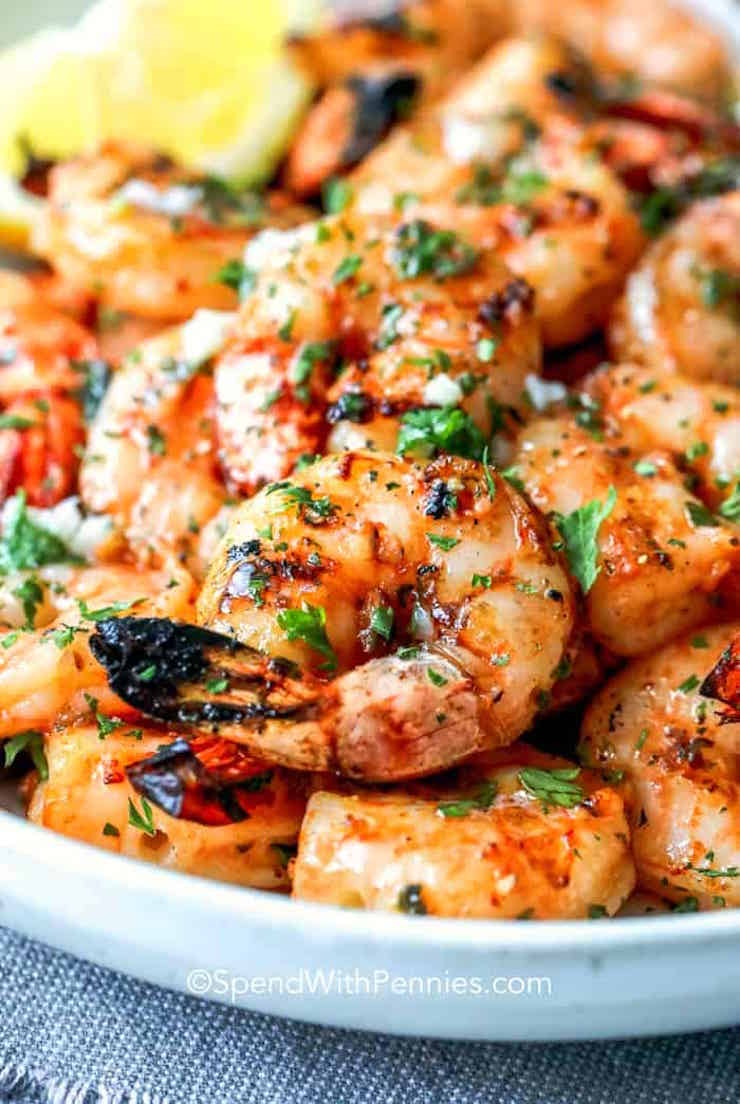 Garlic Grilled Shrimp