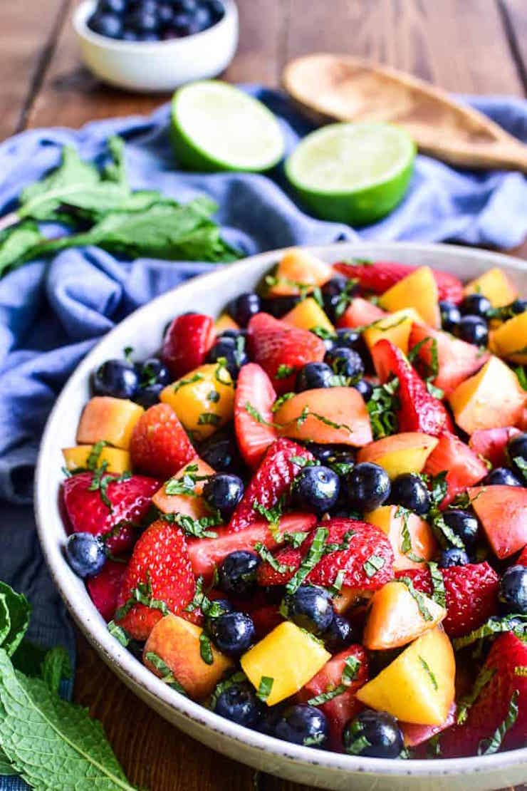 Mojito Fruit Salad