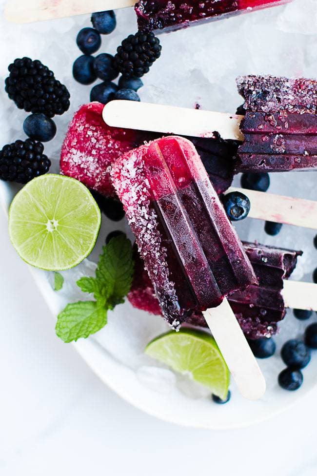 Berry Popsicles