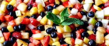 Fruit Salsa Cheesecake Dip