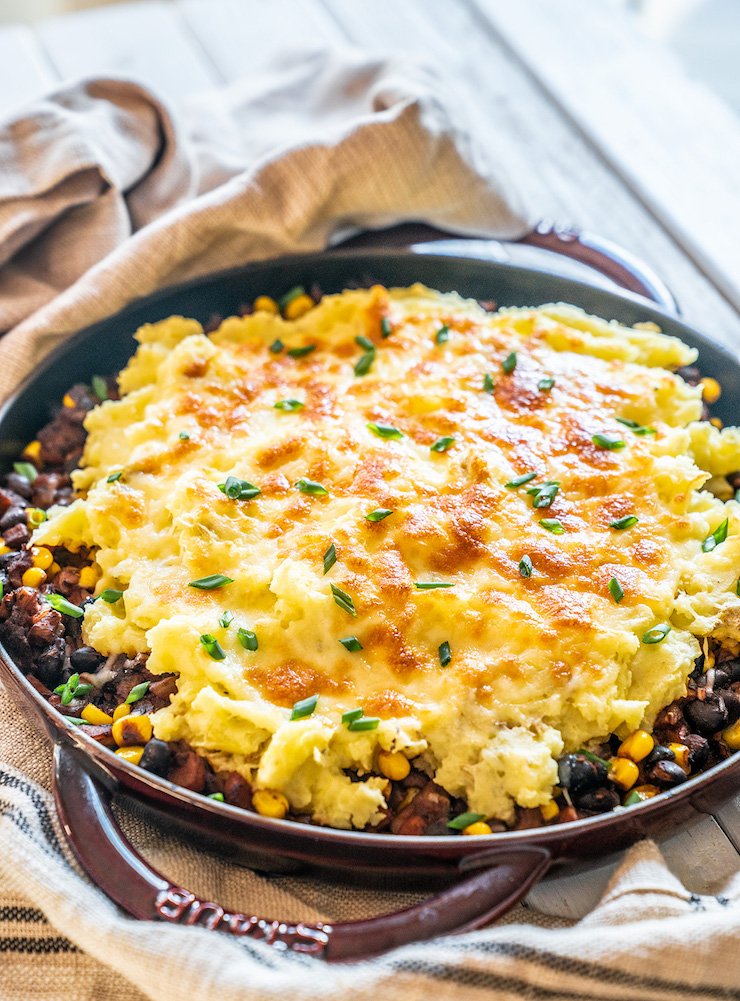 Healthy One-Pot Skillet Shepherds Pie