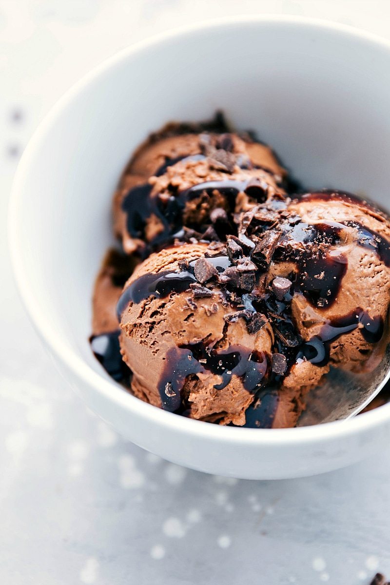 The Best Healthy Chocolate Ice Cream 