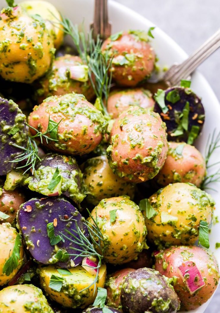 Chimichurri Potato Salad