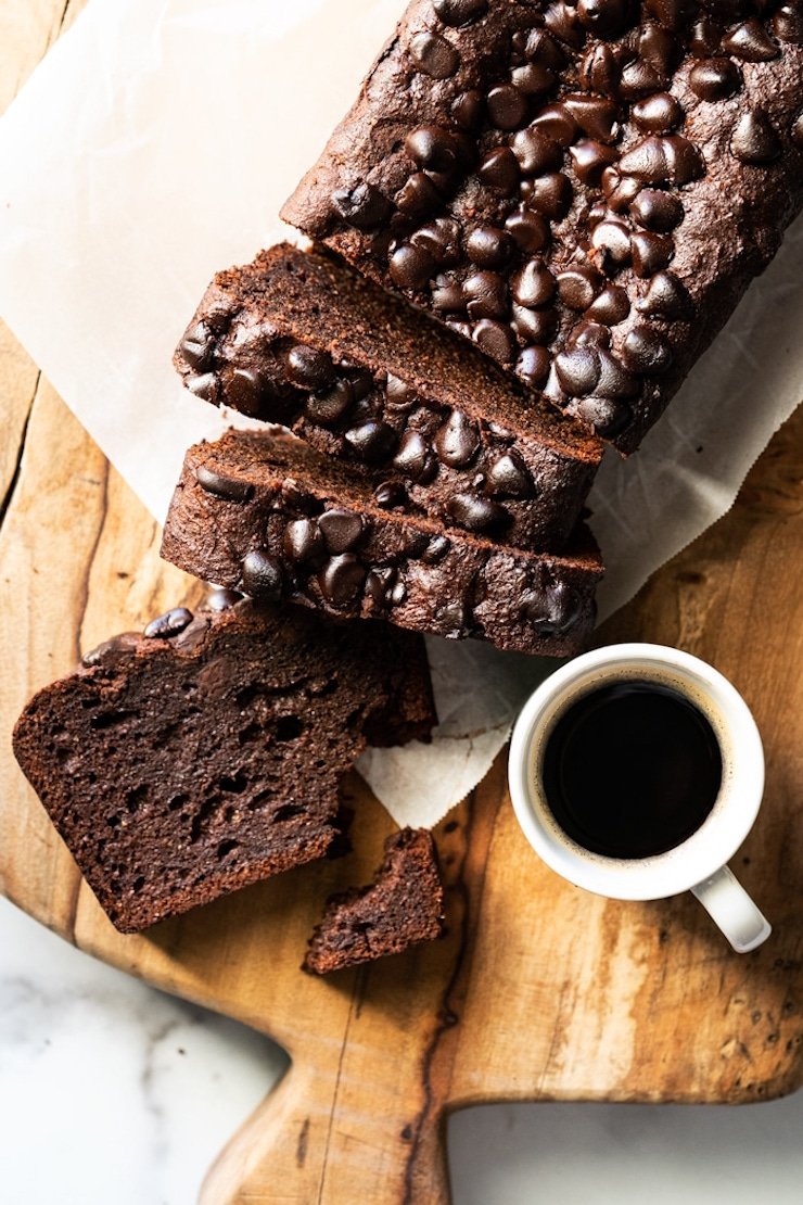 Keto Chocolate Zucchini Bread