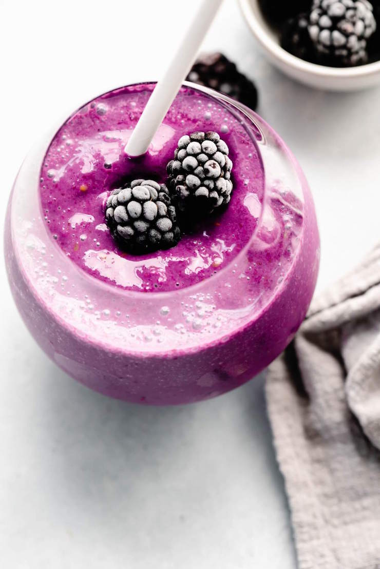 Blackberry Pineapple Smoothie