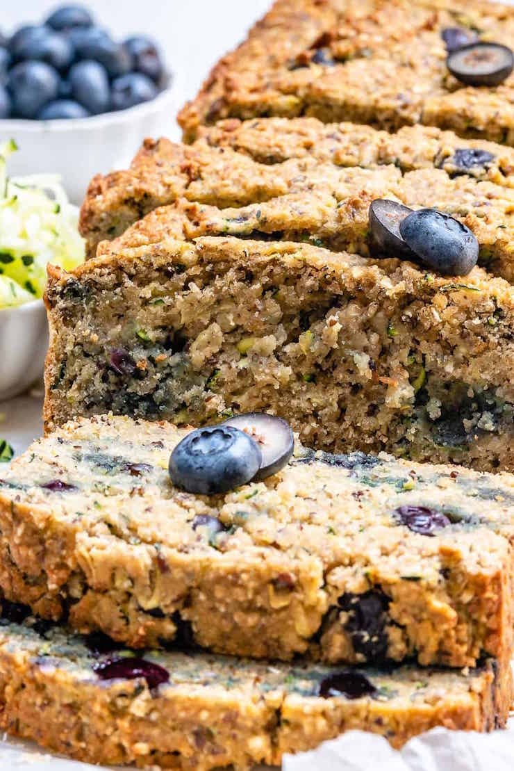 Blueberry Zucchini Bread