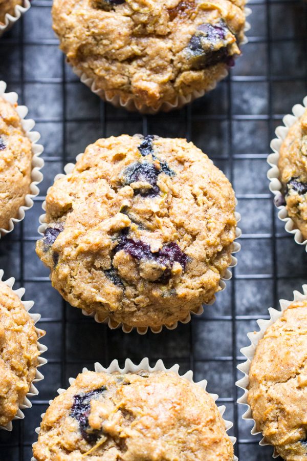 Blueberry Zucchini Muffins