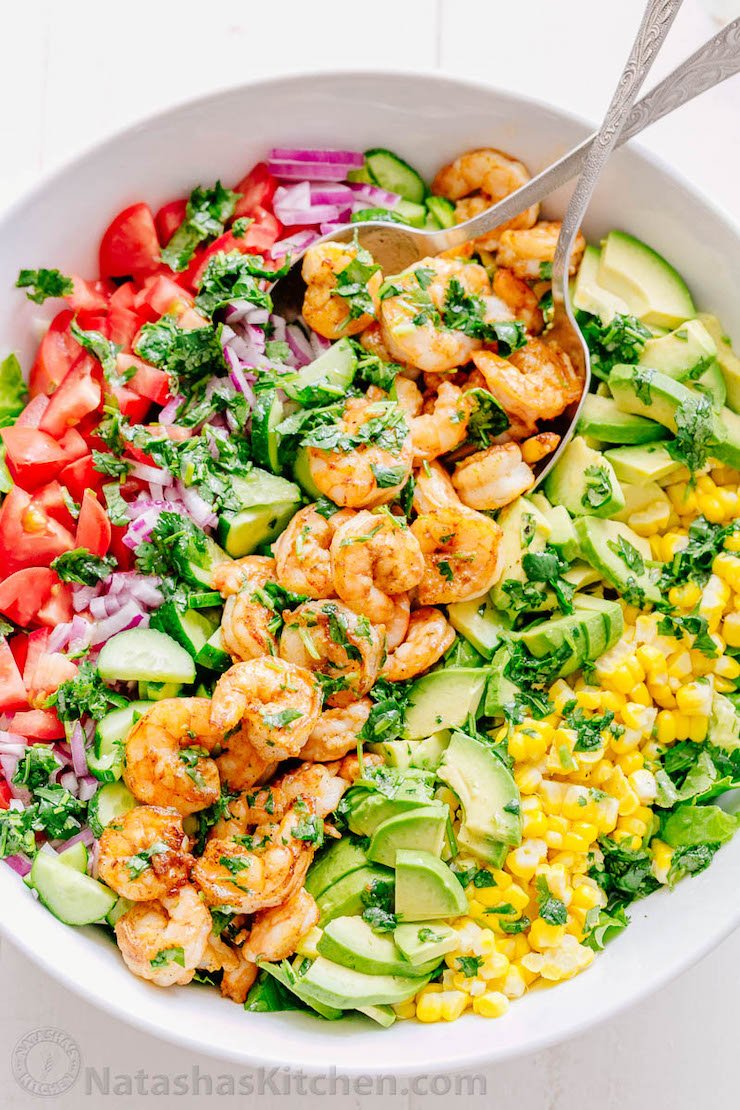 Shrimp Avocado Salad