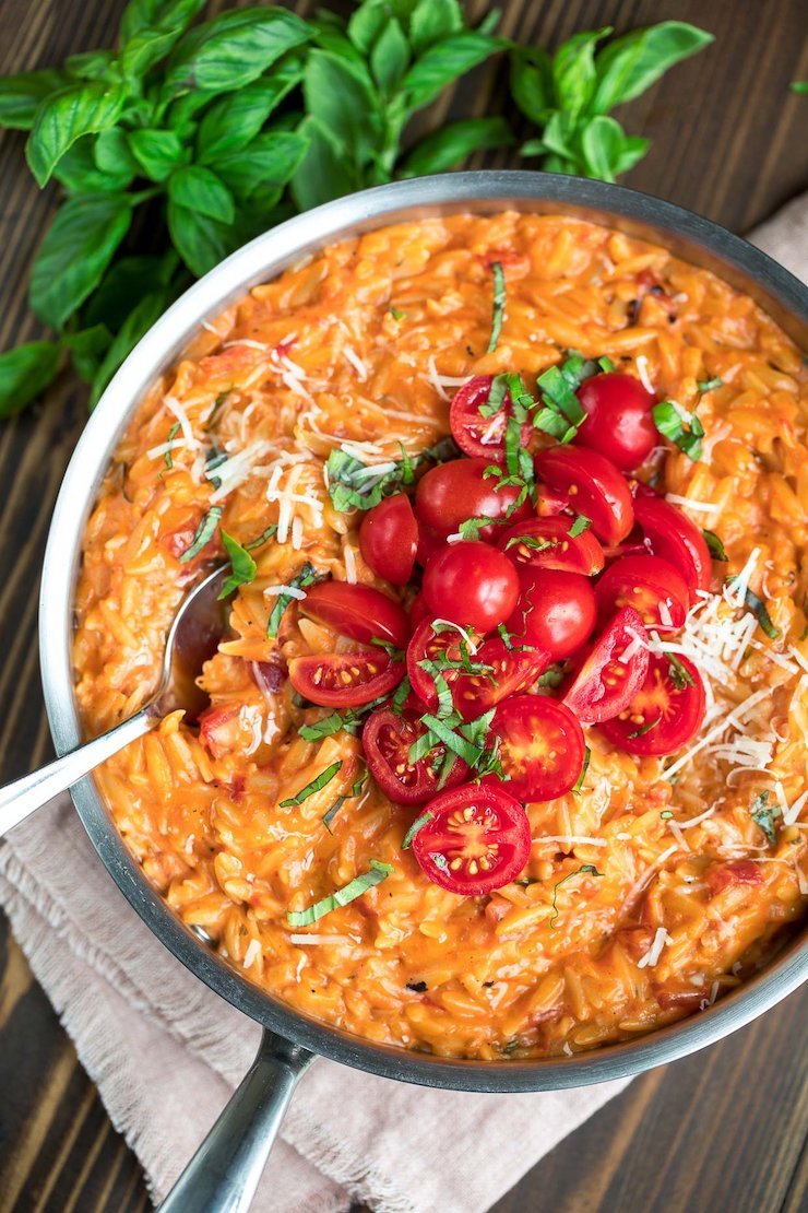 Creamy Tomato Orzo