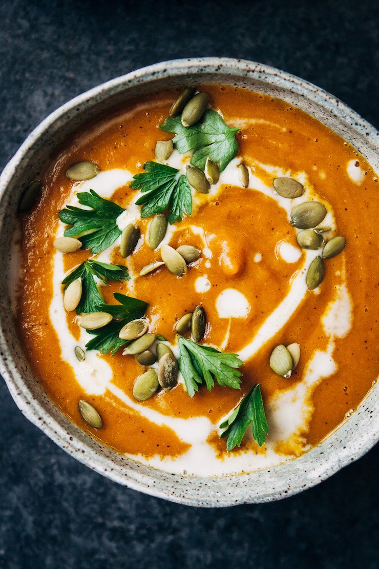 Creamy Vegan Pumpkin Soup