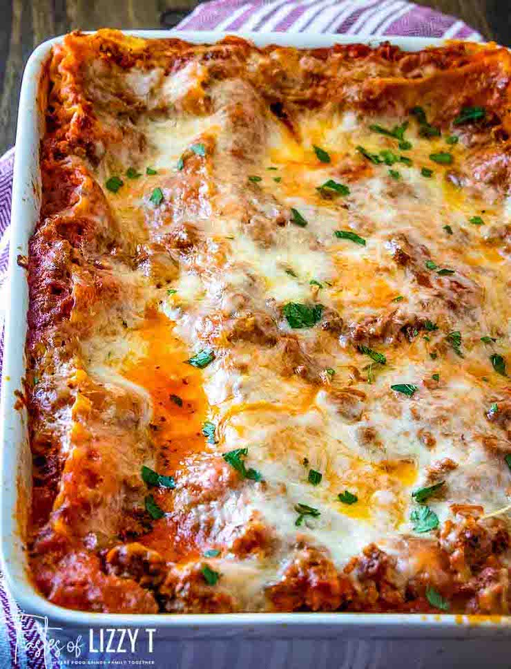 Easy Beef Lasagna