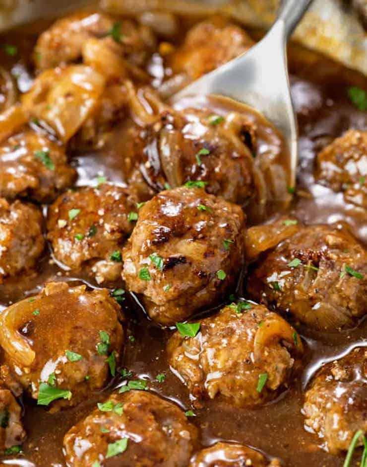 Meatballs and Gravy