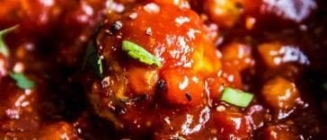Pineapple BBQ Meatballs