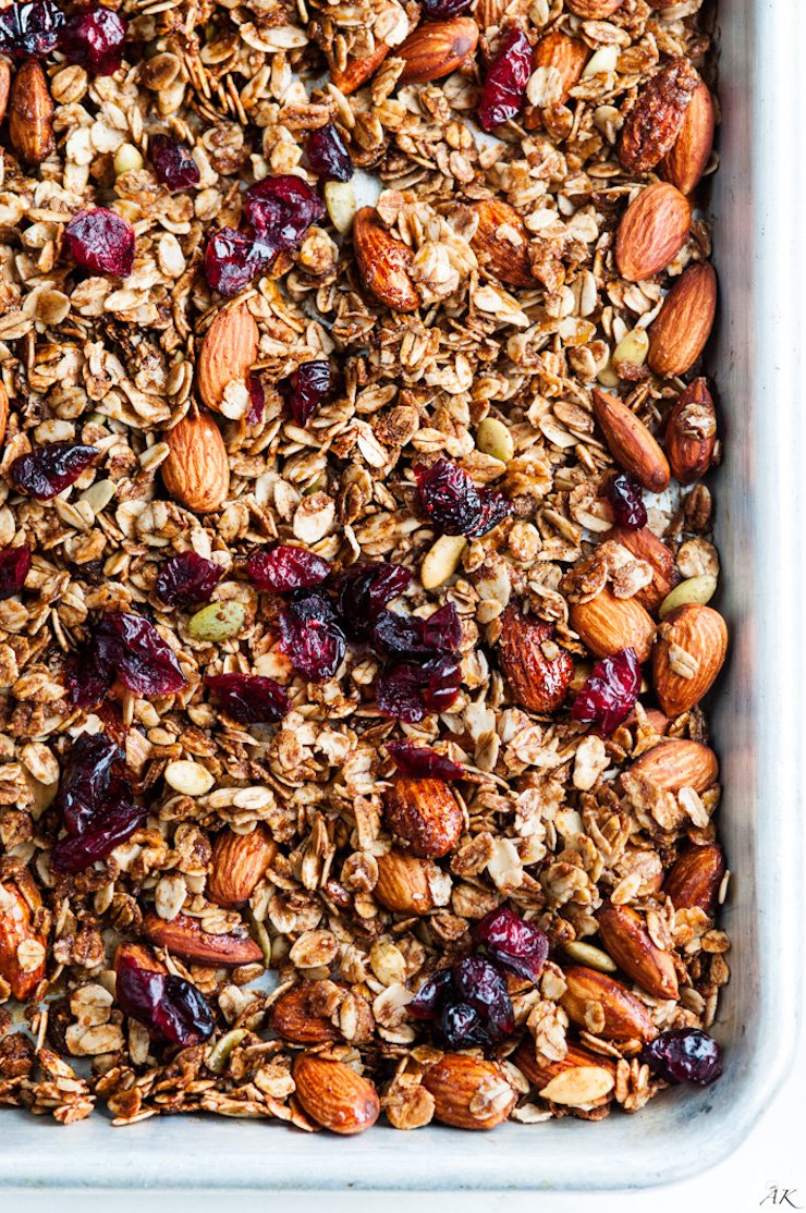 Pumpkin Spice Almond Granola