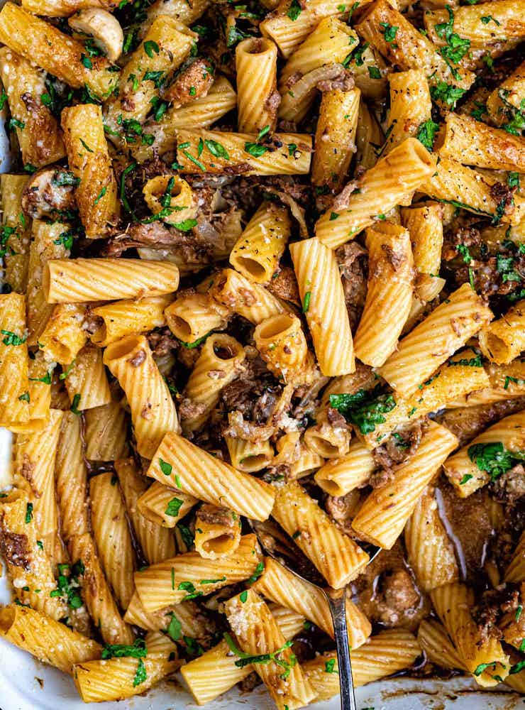 Stroganoff Pasta Bake