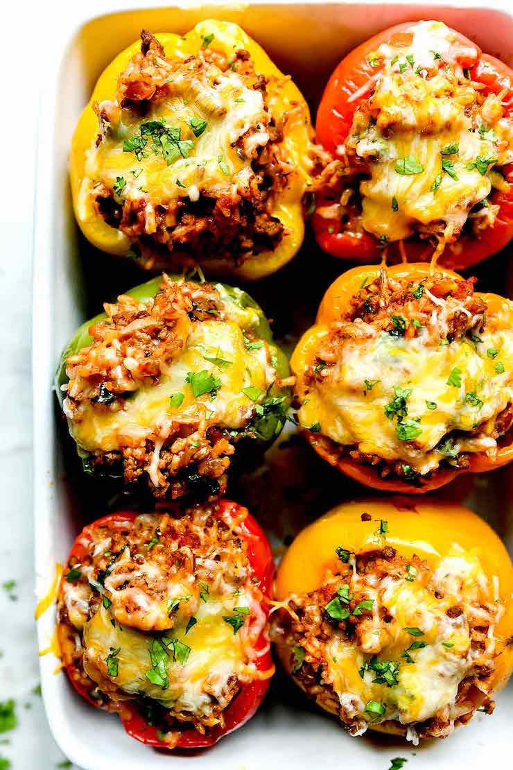 The Best Mexican Stuffed Peppers