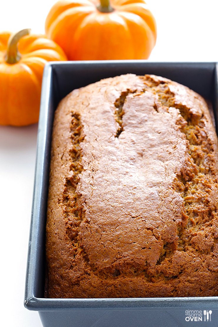 Coconut Oil Pumpkin Bread