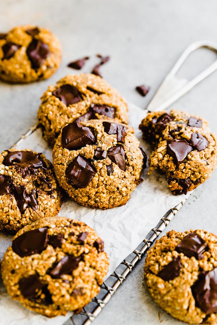 Paleo Pumpkin Chocolate Chip Cookies