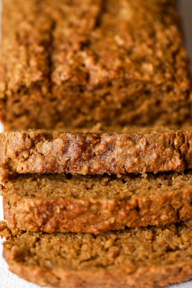 Pumpkin Oat Breakfast Bread