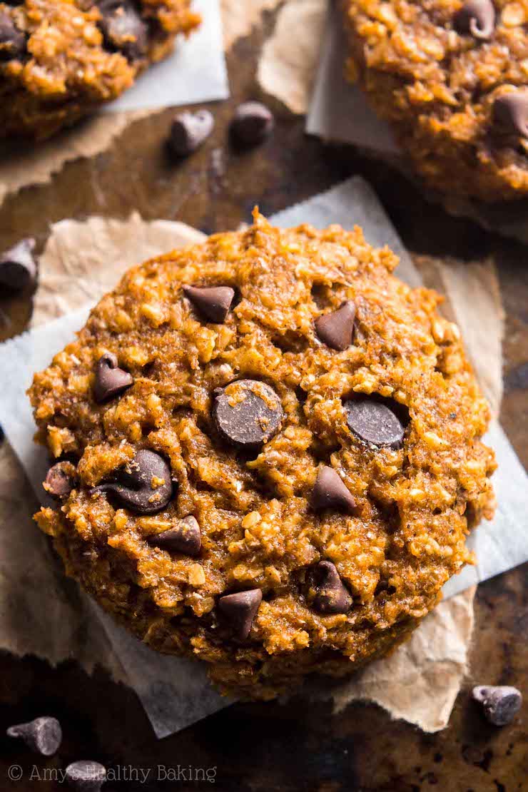 Pumpkin Pie Chocolate Chip Oatmeal Cookie