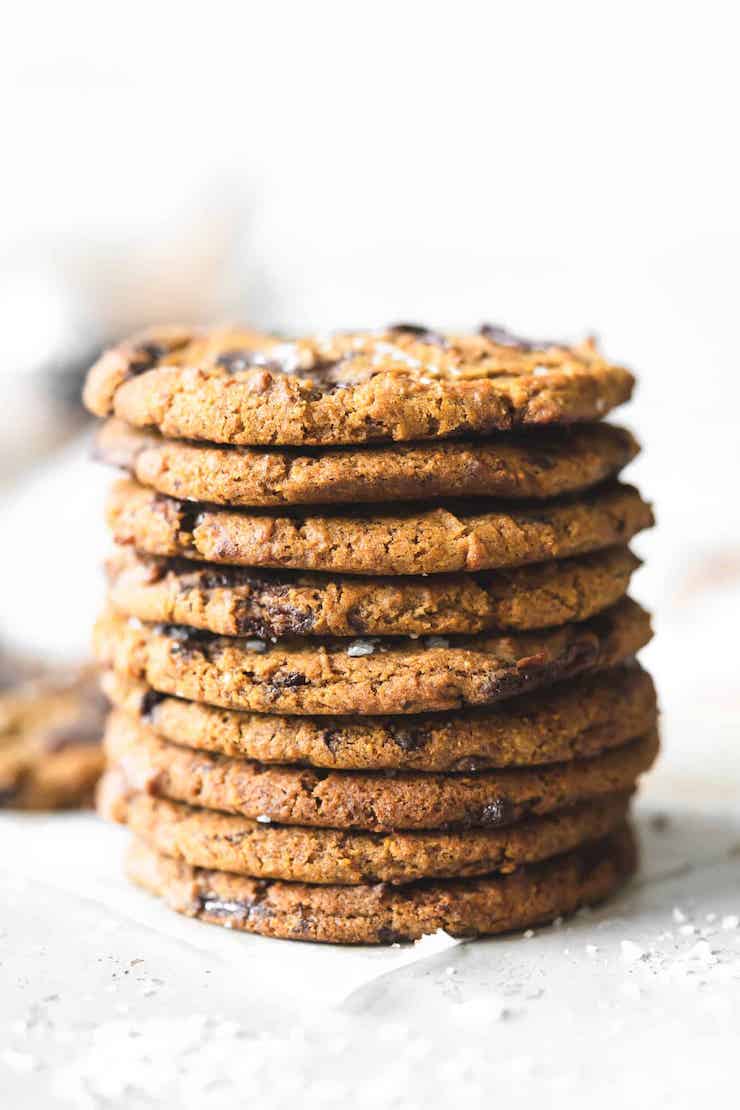 Pumpkin Spice Chocolate Chocolate Chip Cookies