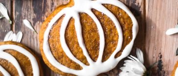 Vegan Pumpkin Sugar Cookies