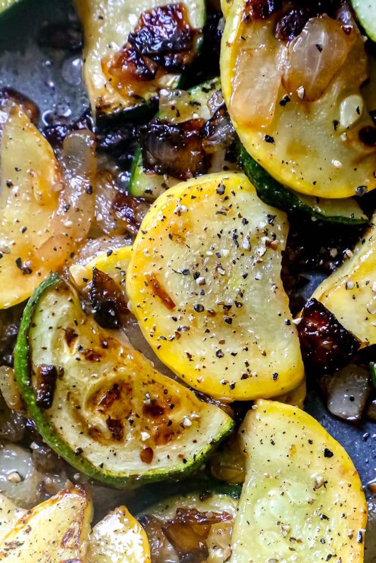 Easy Sautéed Squash and Zucchini