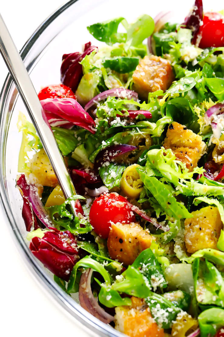 Simple Italian Salad - Dinner Salad Recipes