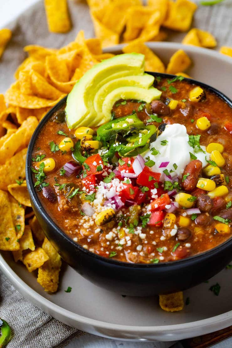 Taco Ground Beef Chili 