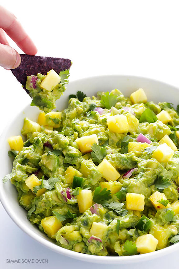 Pineapple Guacamole