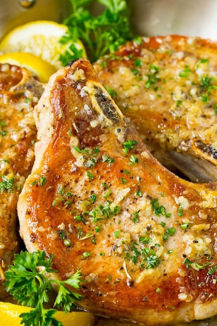 Garlic Butter Pork Chops